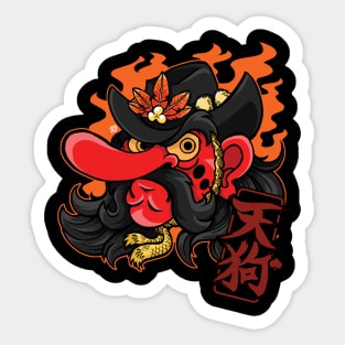 Heavenly Dog of War Sticker